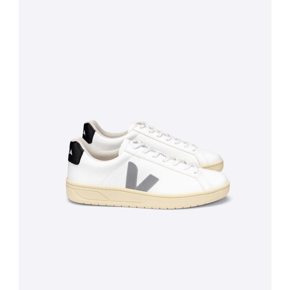 Women\'s Veja URCA CWL OXFORD-GREY Sneakers White/Black | ZA 631YXF